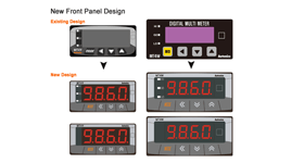 Nuevo diseño de panel frontal para el Medidor de Pulsos Series MT4Y/MT4W